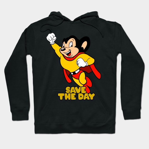 Cartoon Mouse Hoodie by Randomart